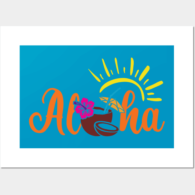 Aloha Wall Art by Sabahmd